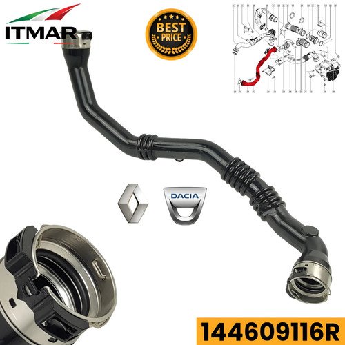 Manicotto intercooler tubo - manicotto,
