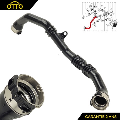 Tubo aria intercooler turbo - tubo,