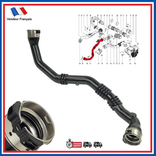 Tubo intercooler turbo - intercooler, renault