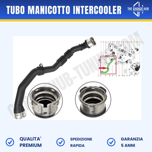 Tubo manicotto intercooler per - tubo,