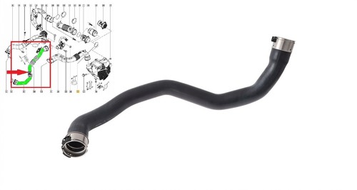 Tubo manicotto intercooler - manicotto, per